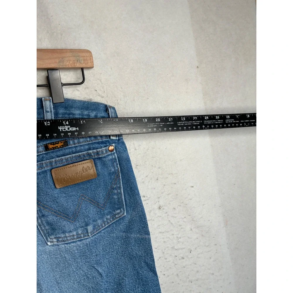 Wrangler Cowboy Cut Mens Straight Leg Jeans Blue Denim 13MWZPW 35x36